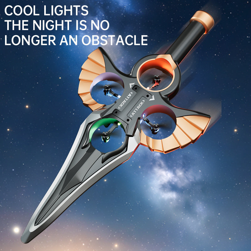 Drone Sword-flying Gesture Remote Control Flying Sword, Children's Gesture-sensing Aircraft, Toy For Boys, Entertainment, Birthday Gift