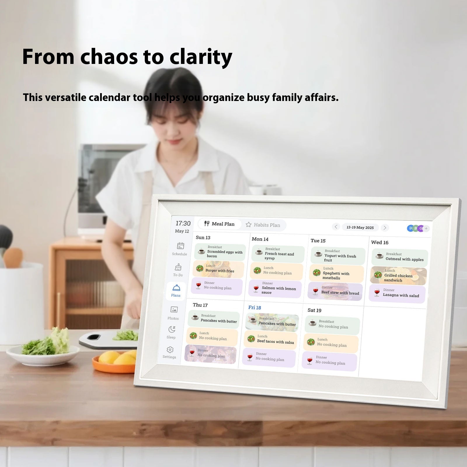 Makwamart Smart Digital Photo Frame With APP