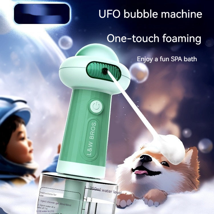 Makwamart Smart Pet Bath Bubble Machine 400ML Second Generation